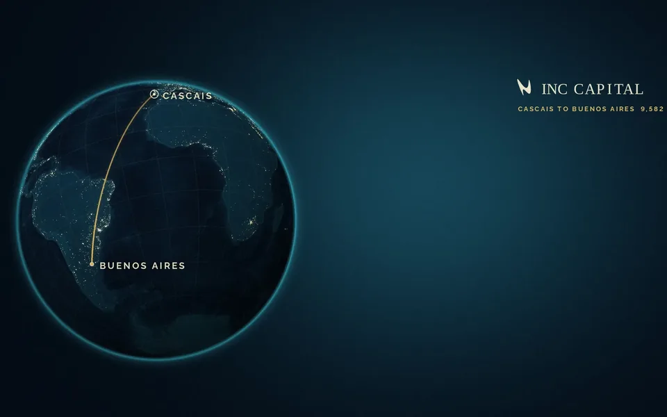 Zoom backdrop: from Cascais to Buenos Aires.