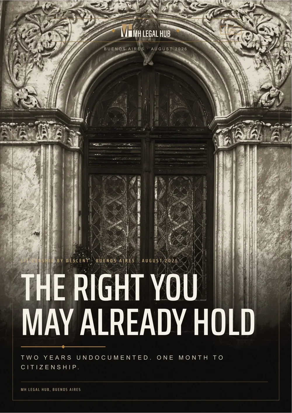 Cover of the citizenship by descent guide.