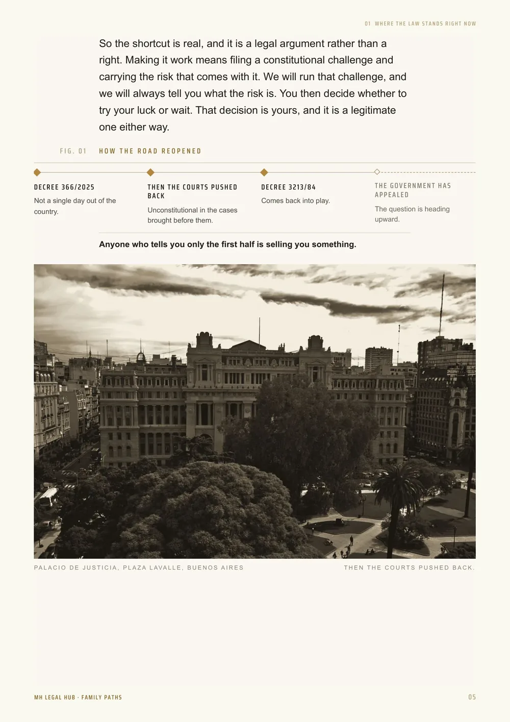 Inside Family Paths: how the road reopened, from Decree 366/2025 to the court rulings.
