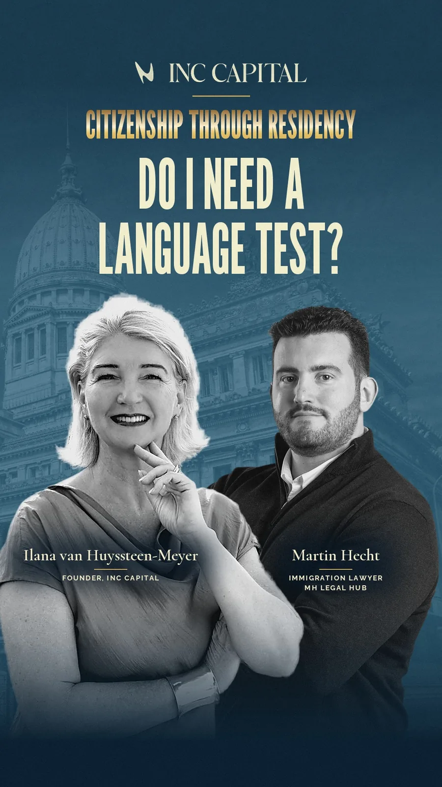 Short 5: Do I need a language test? Its kicker names the route: citizenship through residency.